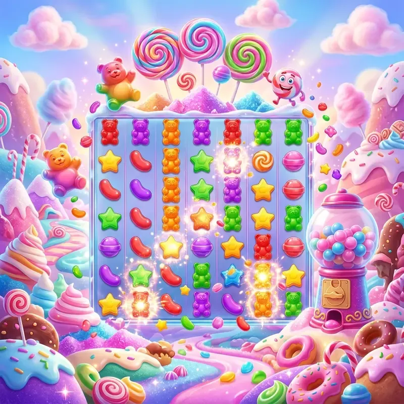 Sugar Rush slot ingyenes demo, funkciók