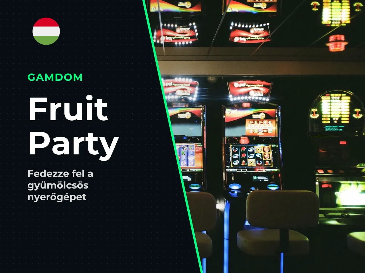 Fruit Party formátuma, témája és játékfelülete