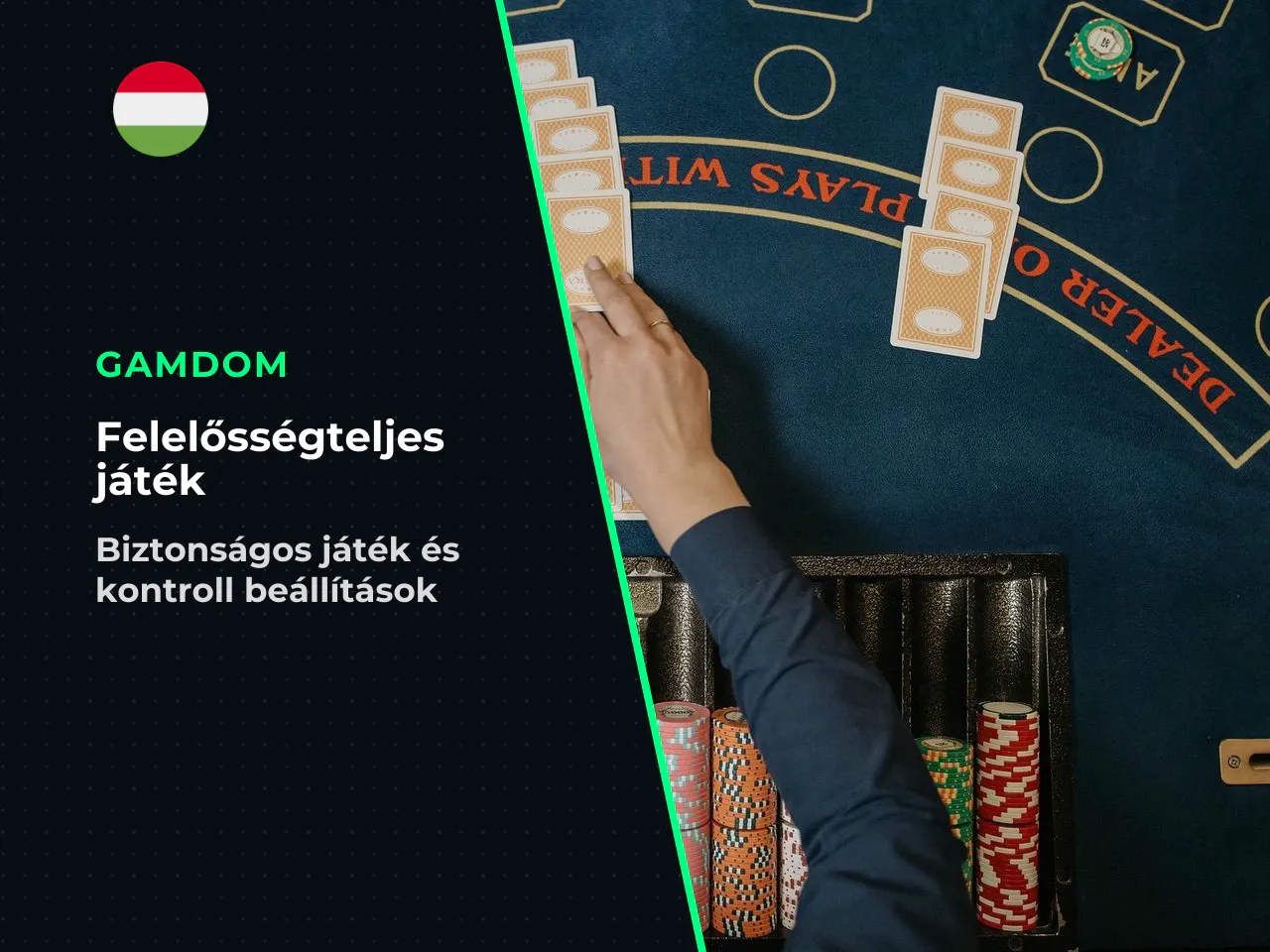 Felelősségteljes játék eszközei a fiókban. A