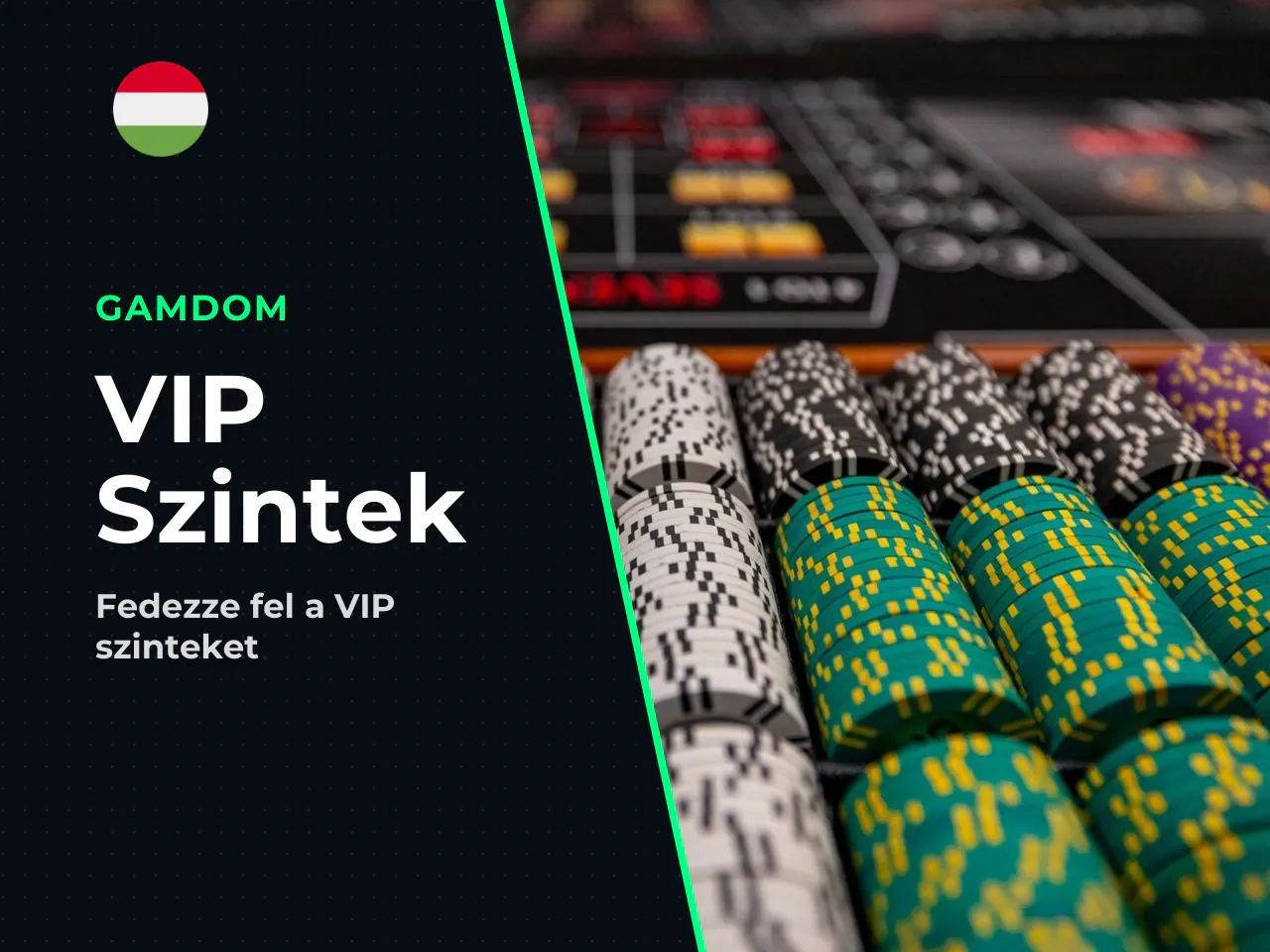 A VIP ranglétra főbb szintjei és