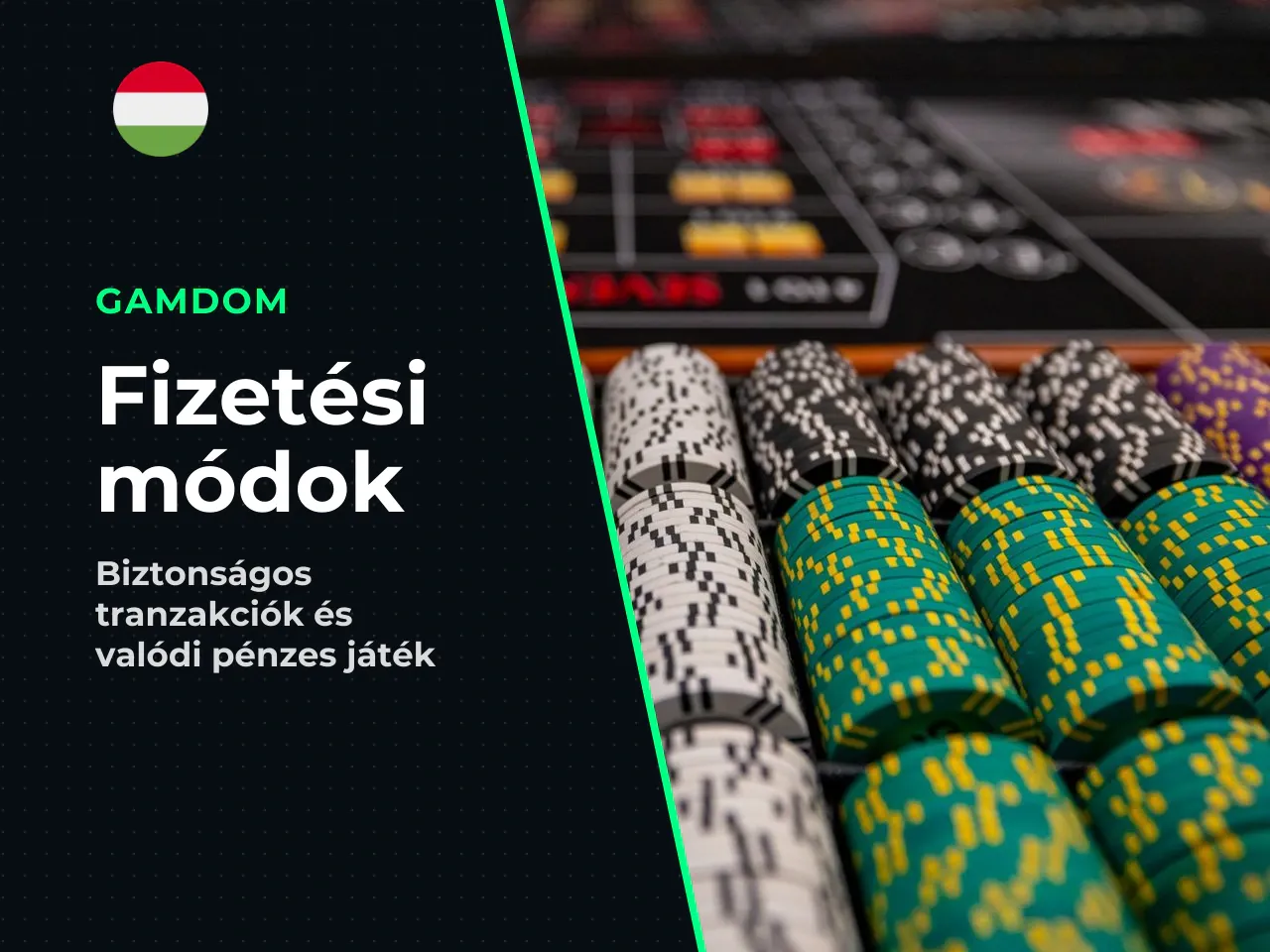 Befizetés, cash out és valódi pénzes