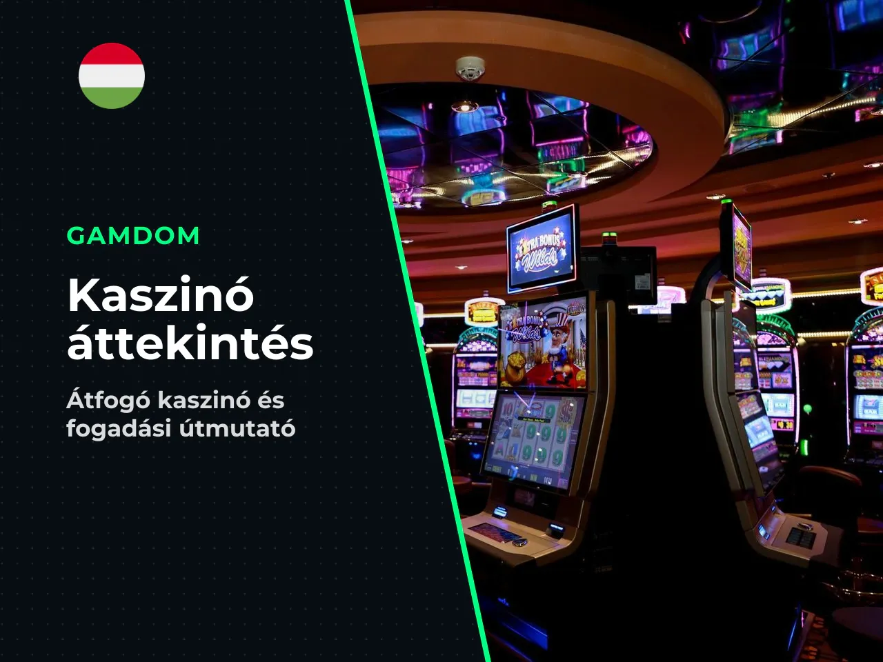 Gamdom Casino mit kínál a platform