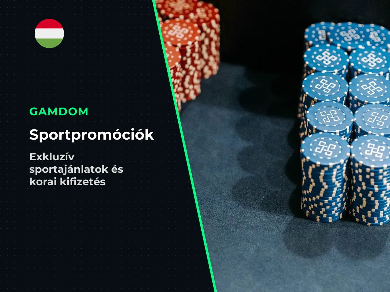 Exkluzív sportfogadási promóciók és korai kifizetés