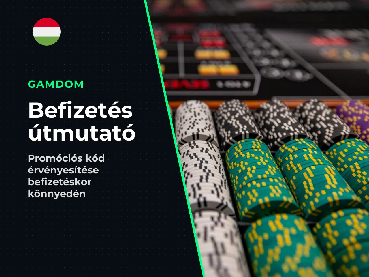 A promo code használatának menete befizetéskor
