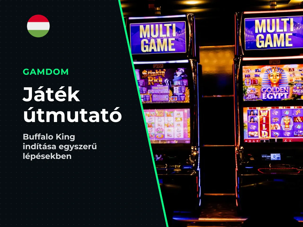 Buffalo King online indítása lépésről lépésre