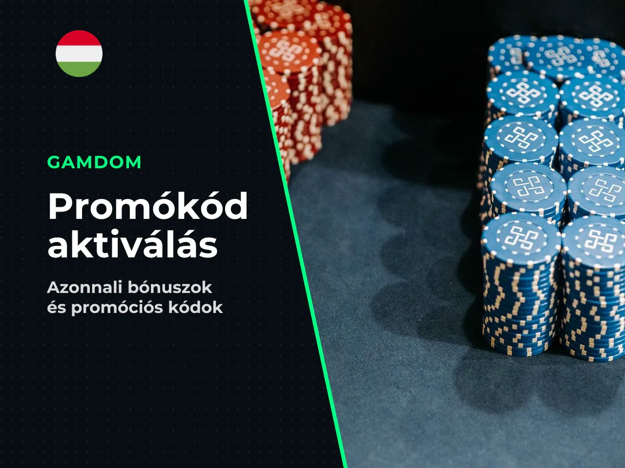 Hogyan aktiválható a Gamdom promo code