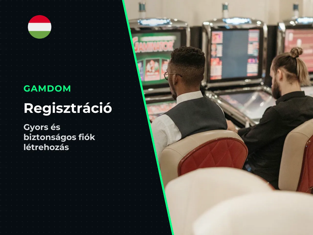 Gamdom register regisztráció az első belépés