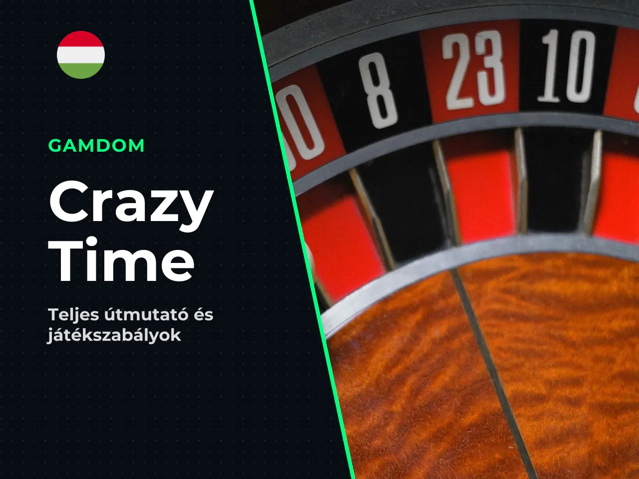 A Crazy Time egy élő kaszinós