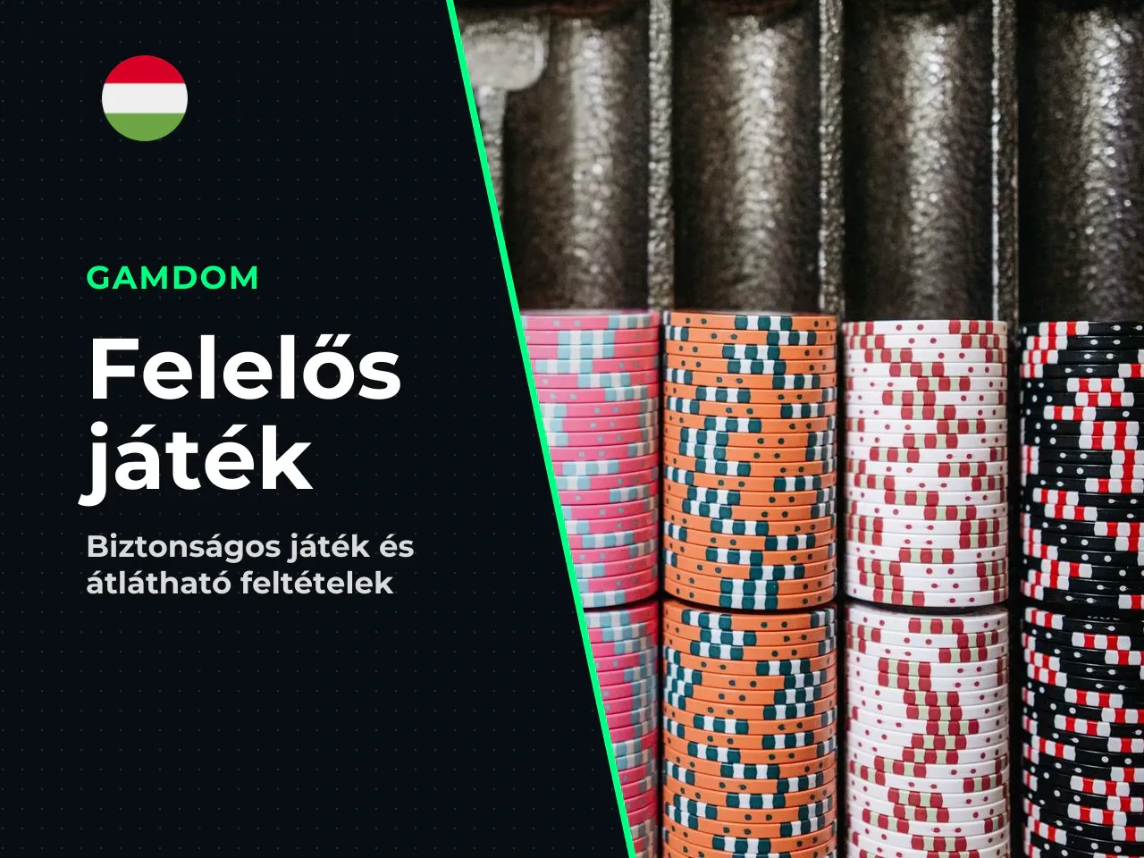 Felelős játék és felelősségkizárás. A szerencsejáték