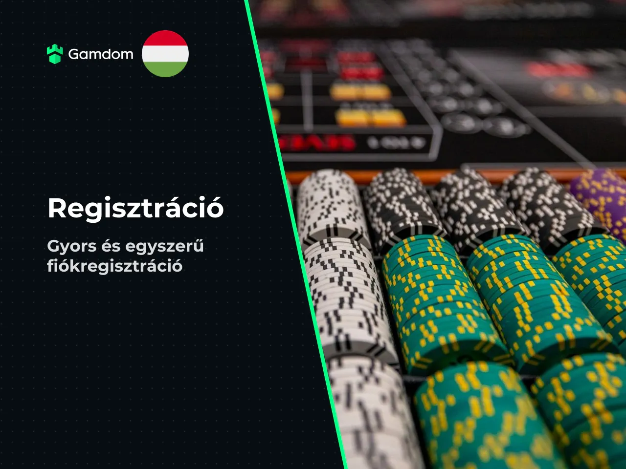 Hogyan hozható létre Gamdom account és