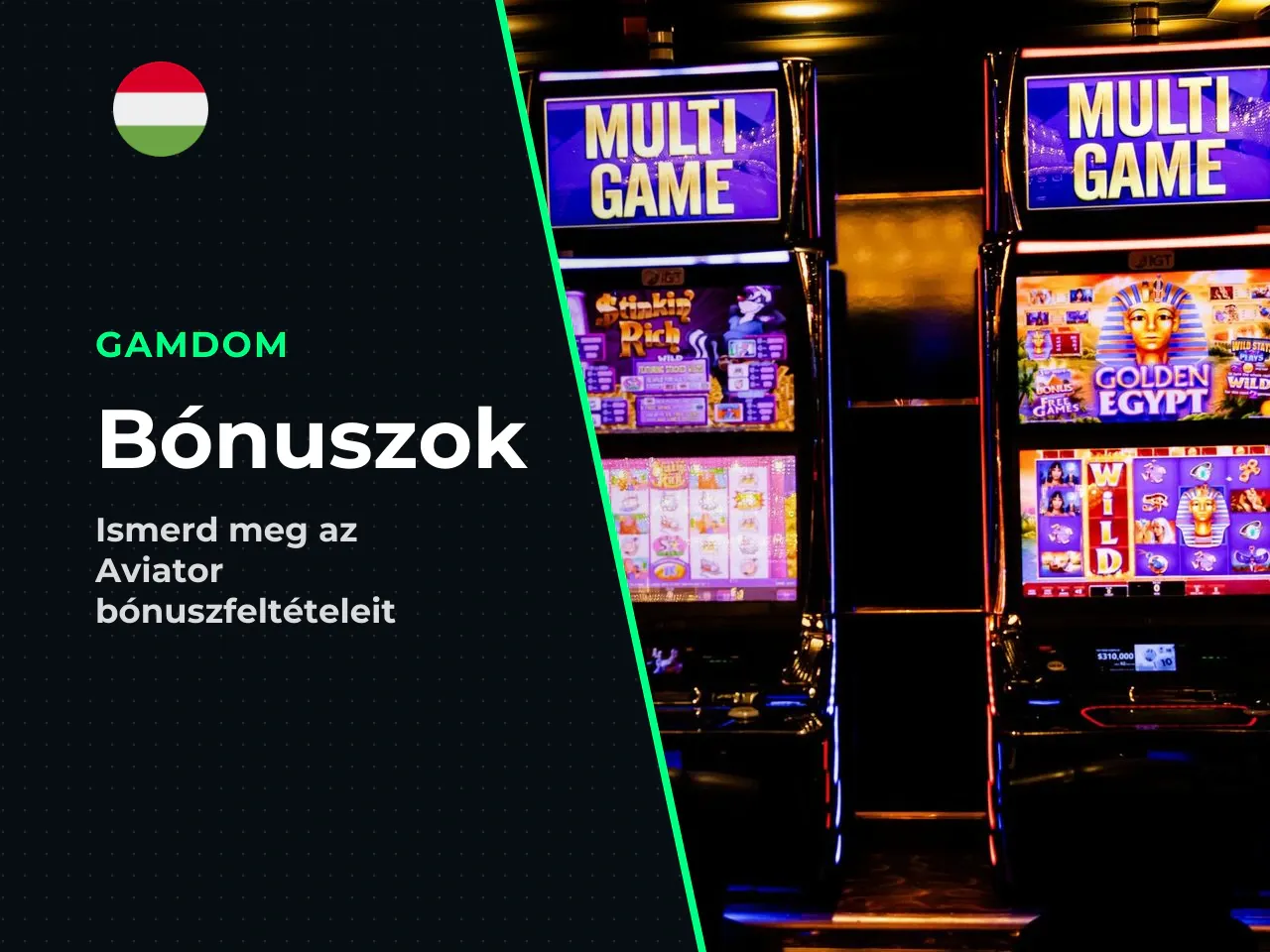 Bónuszok és promóciók feltételek az Aviator