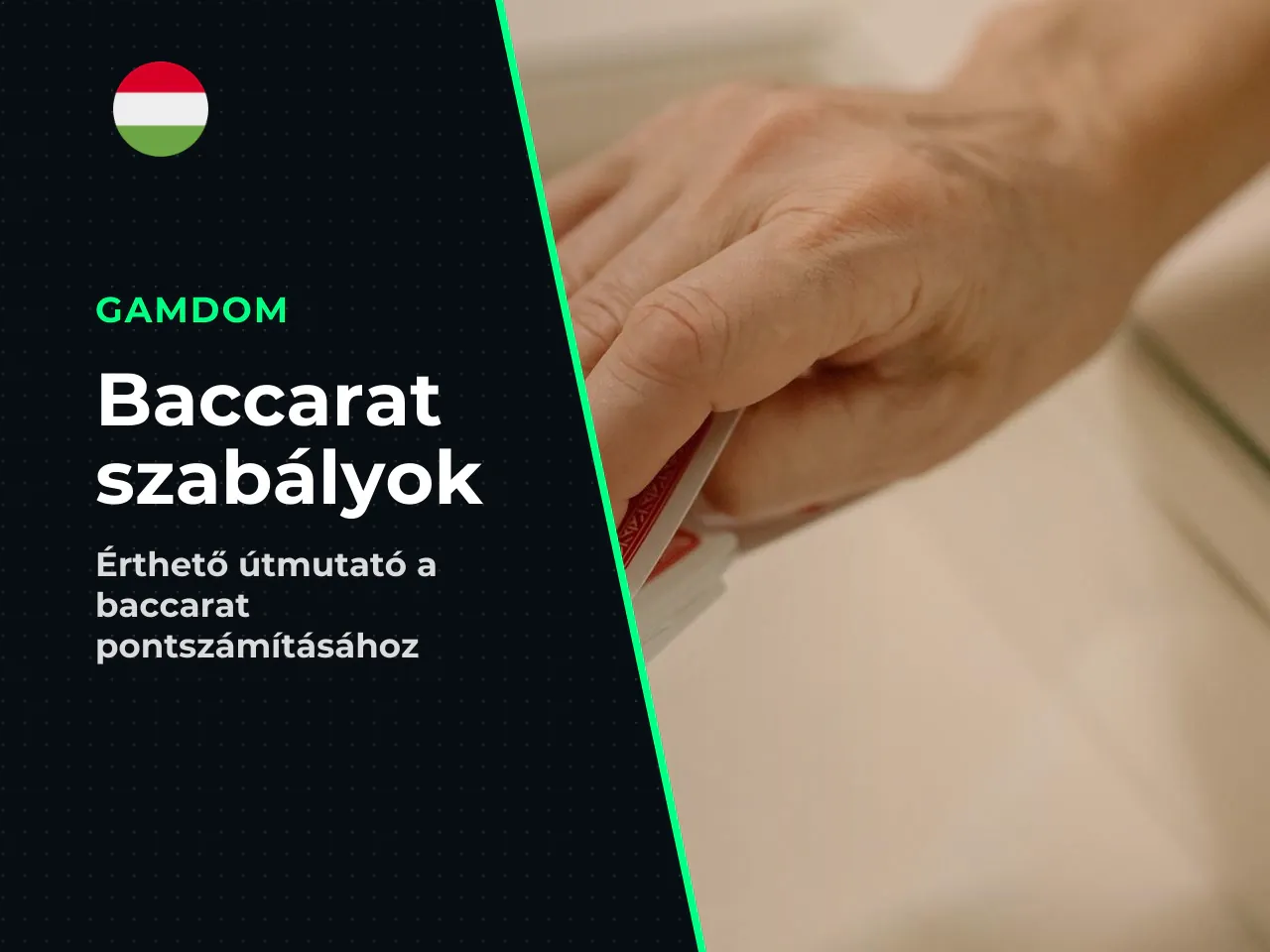 A játékos és a bank kezének