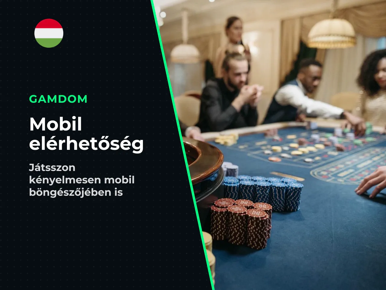 Mivel a Gamdom nem rendelkezik natív