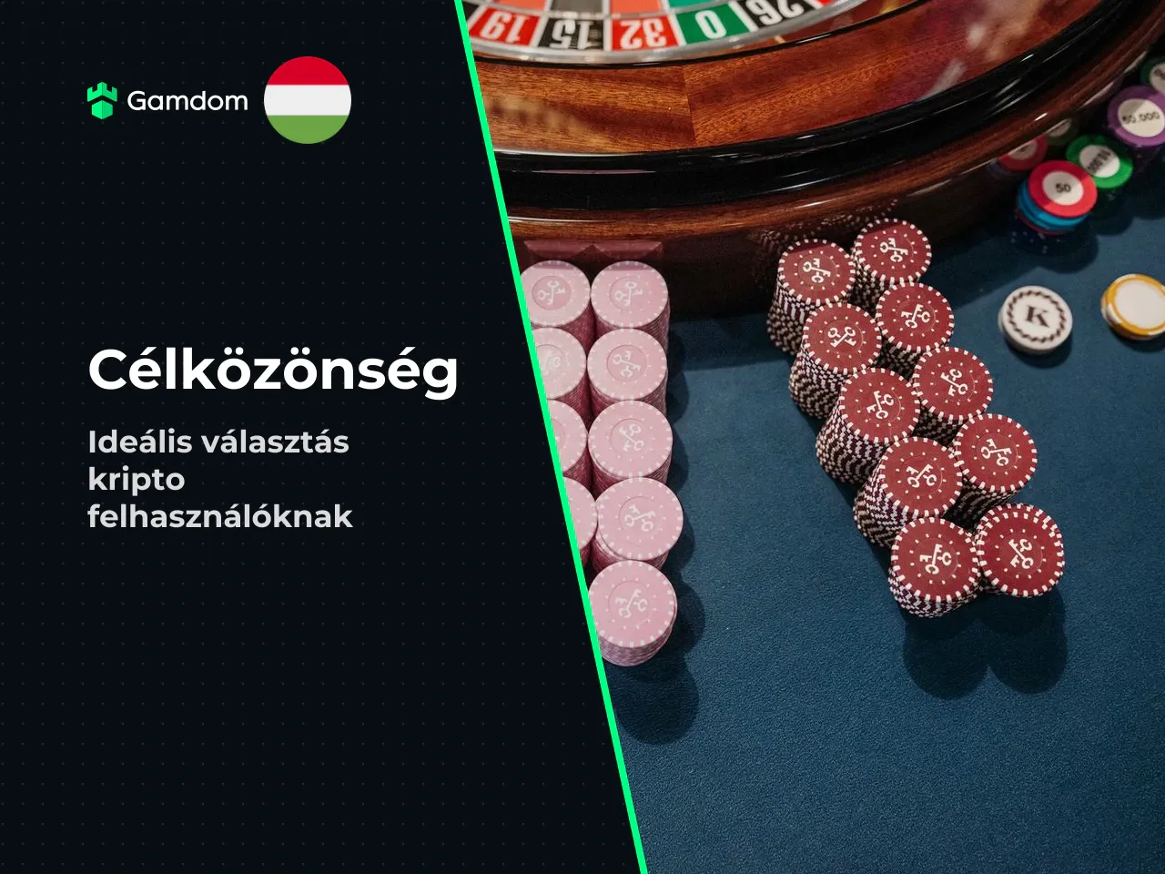 Milyen játékosoknak alkalmas a Gamdom. A