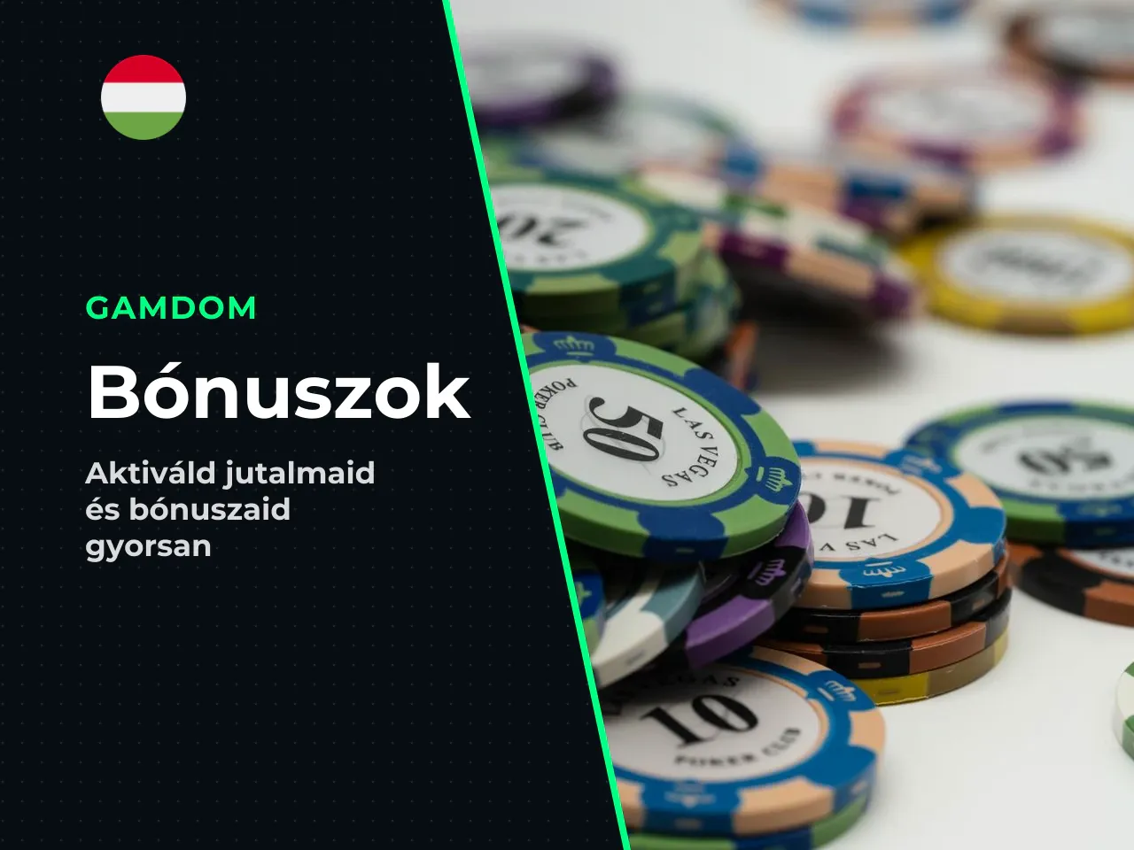 Bónuszok, jutalmak és promóciós kód. A
