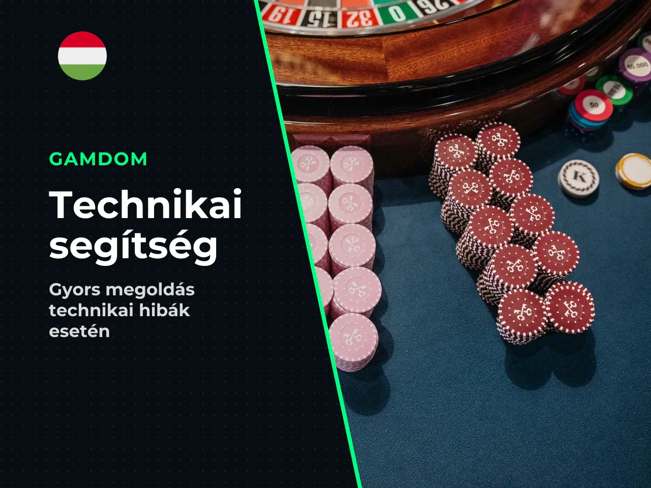 Casino games, fizetések és játékelőzmények. Ha