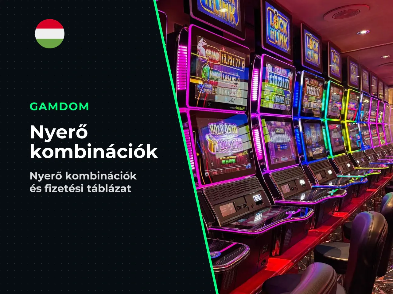 Nyerő kombinációk és a fizetőtábla használata