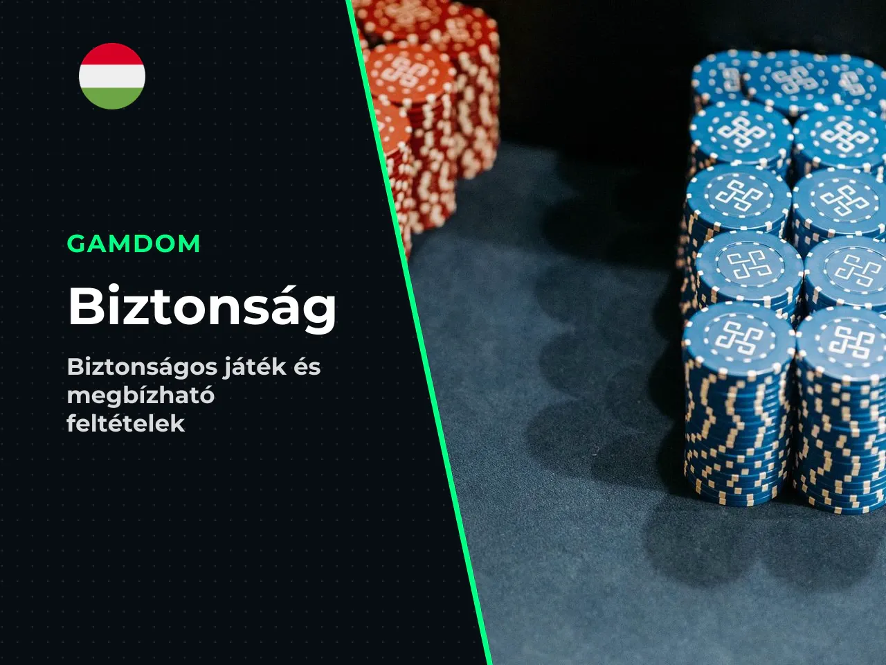 Megbízható kaszinó és biztonságos hozzáférés jelei