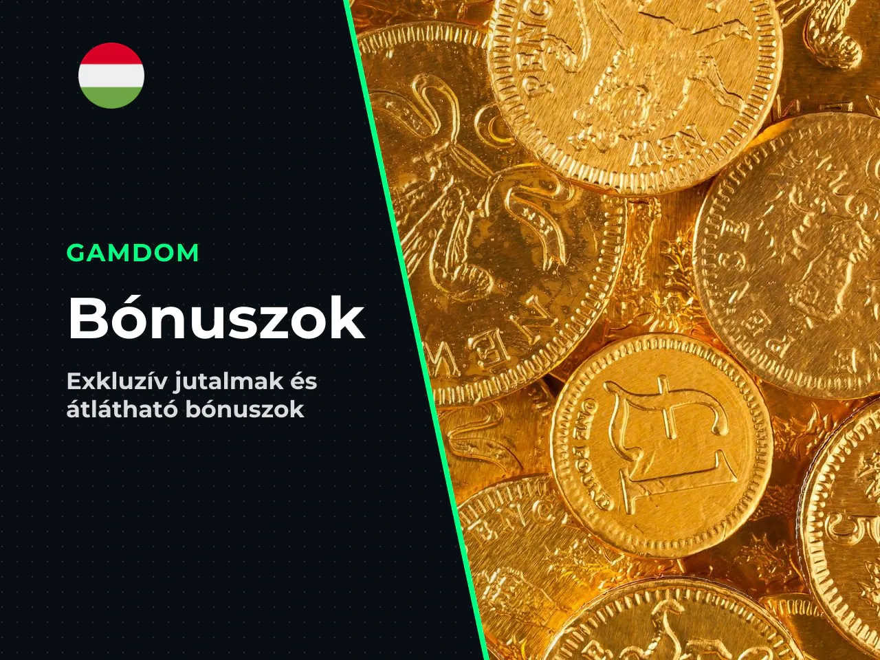 Bónuszok, promo code és reward-rendszerek Gamdom